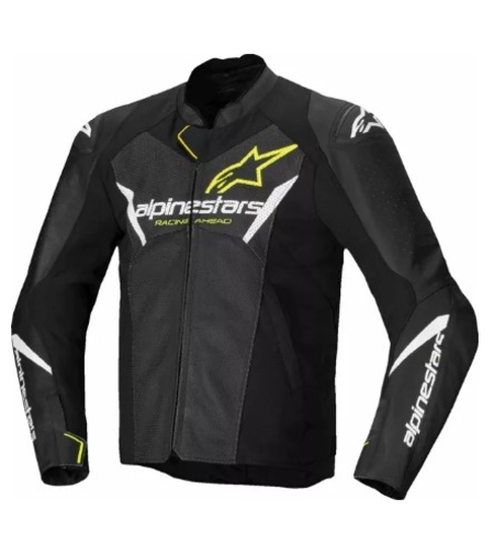КОЖЕНО МОТО ЯКЕ ALPINESTARS Faster v3 Airflow BLK/WHT/YW