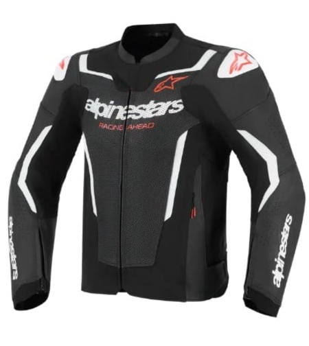 Кожено яке ALPINESTARS GP FORCE V2 AIR BK/WHT