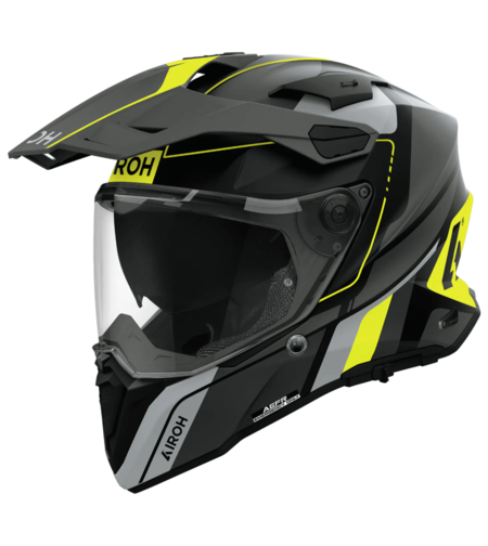 Каска AIROH COMMANDER 2 SKIP YELLOW MATT