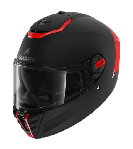 Каска SHARK SPARTAN RS BLACK/RED MATT