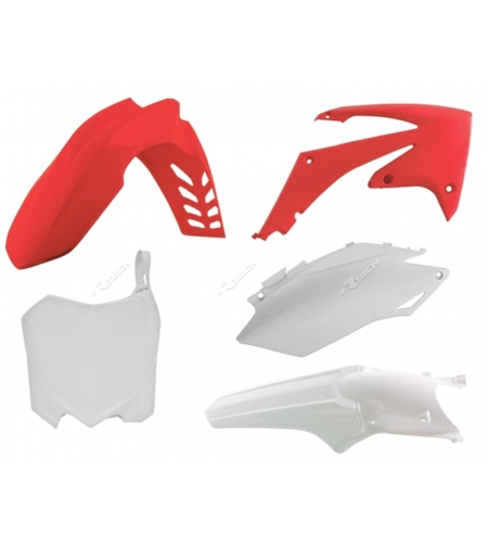 Комплект пластмаси RACETECH Plastic Kit OEM Color Red/White Honda CRF250R 11-13 / 450R 11-12