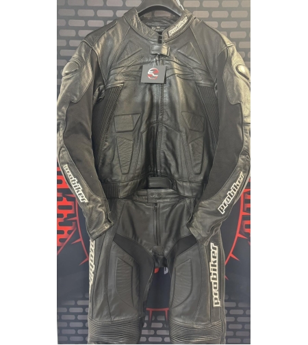 Кожен мото екип Probiker PRX-4 номер 56-2XL на две части