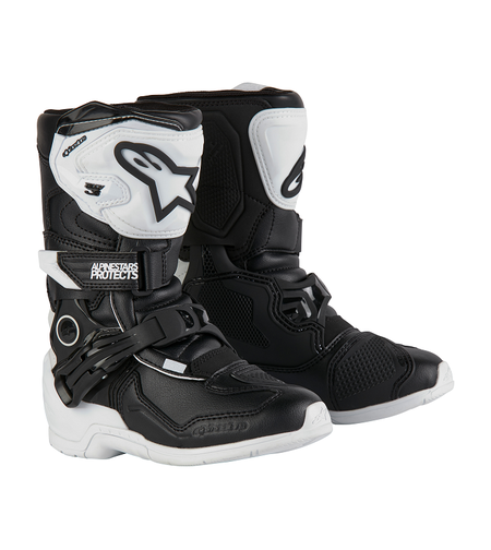 Детски мотокрос ботуши ALPINESTARS Tech 3S KIDS WHT/BLK