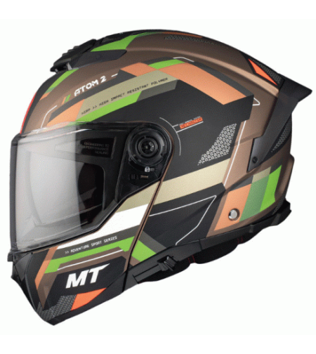 Отваряема каска MT ATOM 2 SV BAST A6 MATT