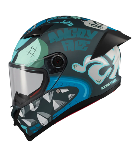 Каска AXXIS FENIX ANGRY FACE C7 MATT