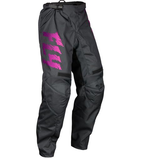 Детски мотокрос брич FLY RACING F-16 Riding- Grey/Charcoal/Pink