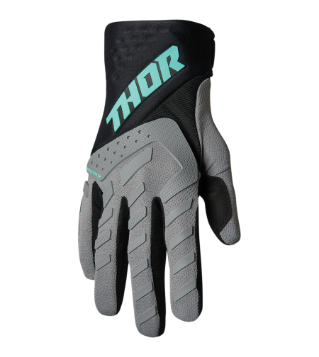 Мотокрос ръкавици THOR SPECTRUM GRAY/BLACK/MINT