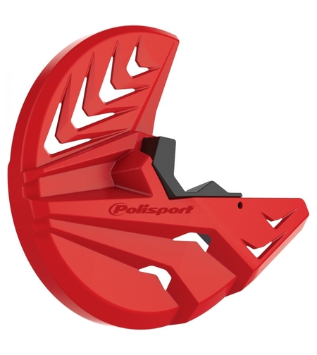 Предпазител за спирачен диск POLISPORT Disc & Bottom Fork Guard Beta RR 2T/4T (2019-24) Red