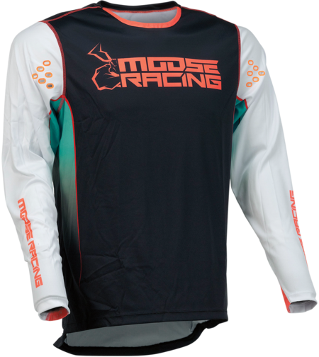 Мотокрос блуза MOOSE RACING AGROID TEAL/BLACK