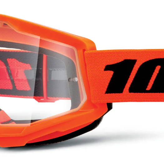 Мотокрос очила 100% STRATA2 NEON ORANGE 24