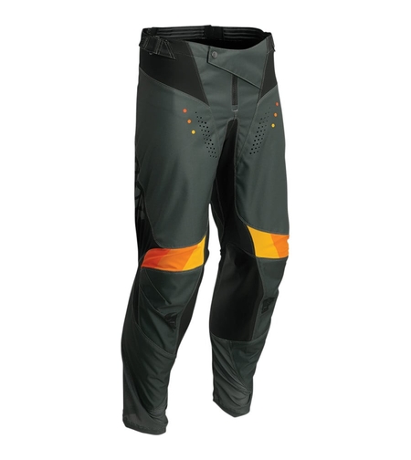 Мотокрос брич THOR PULSE REACT ARMY/BLACK