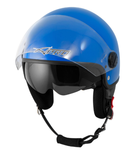 КАСКА ЗА СКУТЕР A-PRO TRAFFIC BLUE