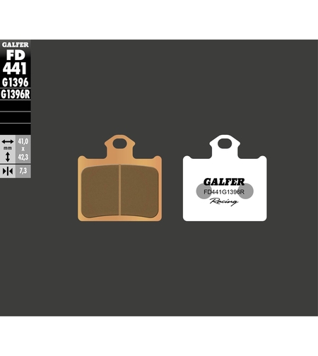 Задни мото накладки Galfer SINTERED RACING FD441G1396R