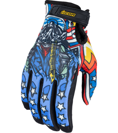 Ръкавици ICON Hooligan™ Flyboy CE BL