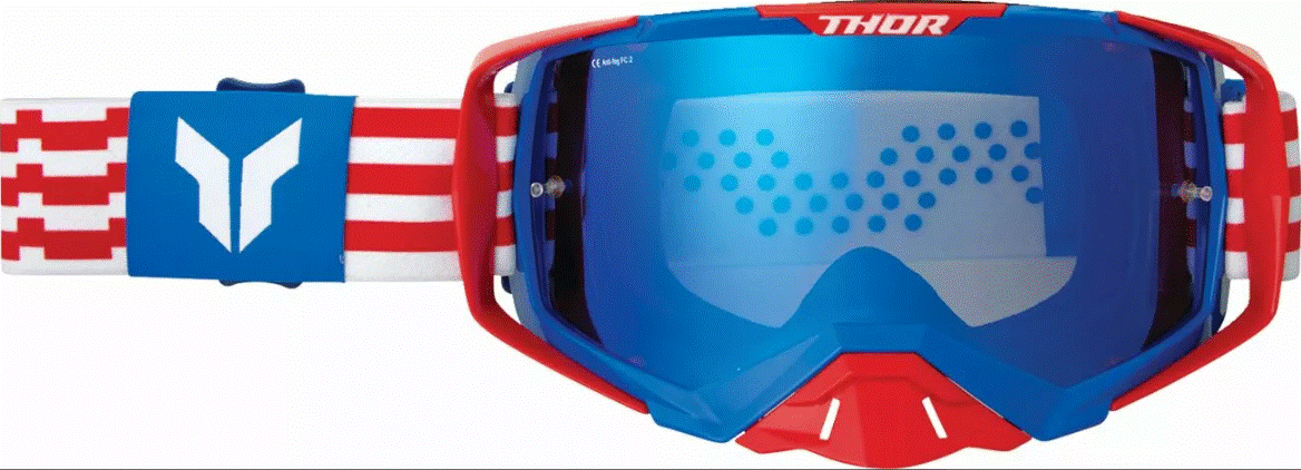 Мотокрос очила THOR ACTIVATE PATRIOT RED/WHITE/BLUE