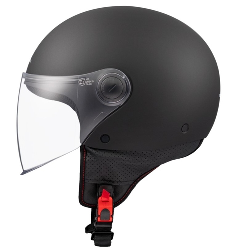 КАСКА ЗА СКУТЕР MT STREET S SOLID A1 MATT BLACK