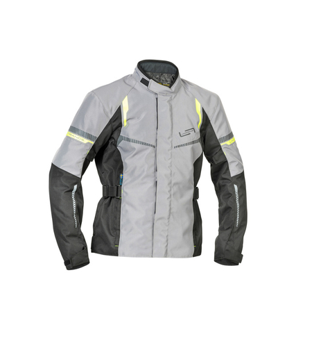Текстилно мото яке Lindstrands Backafall Grey/black