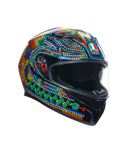 КАСКА AGV K3 - ROSSI WINTER TEST 2018
