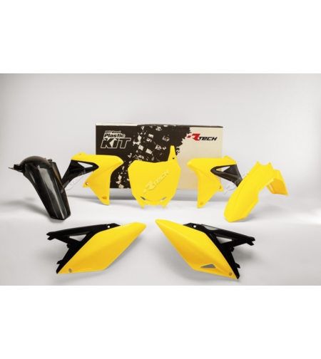 Комплект пластмаси RACETECH Plastic Kit OEM Colour (14-16) Yellow/Black Suzuki RM-Z250 10-18