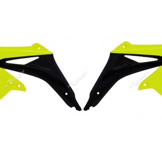 Предпазител за радиатор RACETECH Suzuki RM-Z450 Neon Yellow/Black
