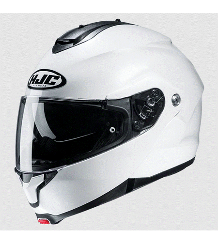 Отваряема каска HJC C91N PEARL WHITE
