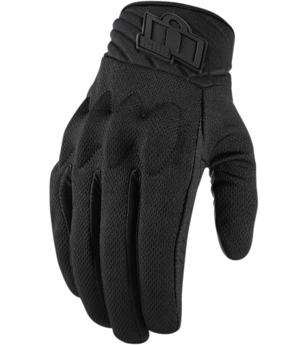 Текстилни мото ръкавици ICON ANTHEM 2 - BLACK