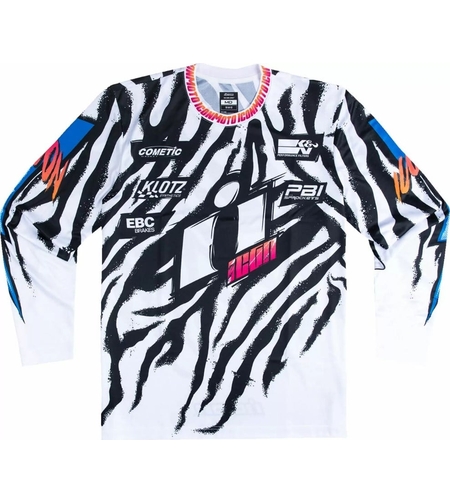 Мото джърси ICON Rad Dawn™ WHITE