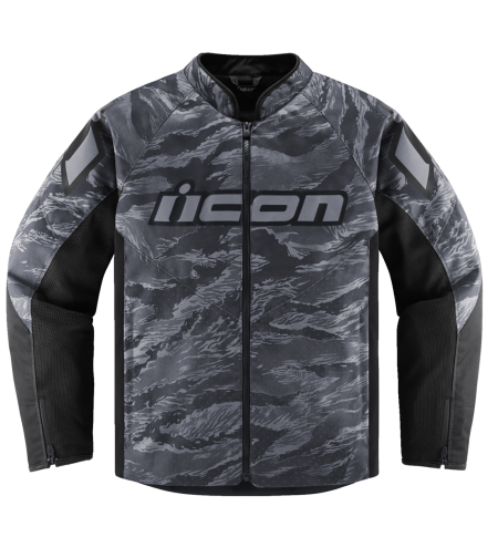 Текстилно мото яке ICON HOOLIGAN CE TIGER`S BLOOD GREY