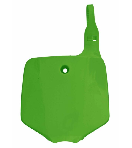 Табела за номер RACETECH Front Plate Green Kawasaki KX65 00-24