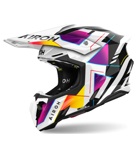 Мотокрос каска AIROH TWIST 3 RAINBOW GLOSS