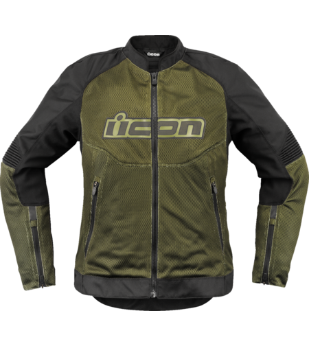 Дамско мото яке ICON Women's Overlord3 CE GN