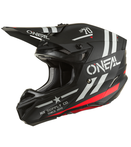 Мотокрос каска 5SERIES POLYACRYLITE SQUADRON V.22 BLACK/GRAY