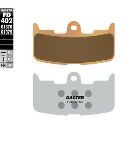 Предни мото накладки Galfer SINTERED COMPOUND FD402G1375