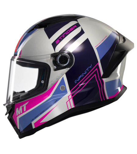 Каска MT STINGER 2 TRON C8 GLOSS PINK