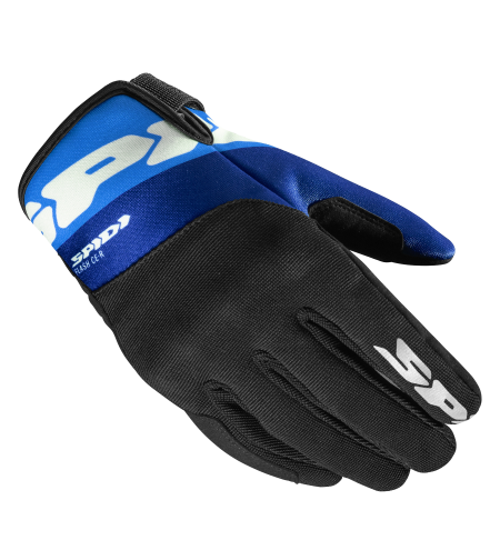 Текстилни мото ръкавици SPIDI Flash-KP Tex White/Blue