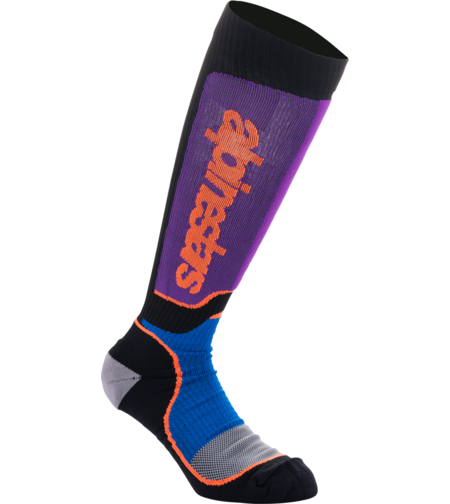 Мотокрос чорапи ALPINESTARS MX PLUS BLK/PUR/BL