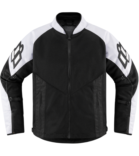 Текстилно мото яке ICON MESH AF WHITE