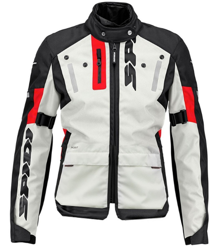 Дамско текстилно мото яке SPIDI CROSSMASTER Ice/Red