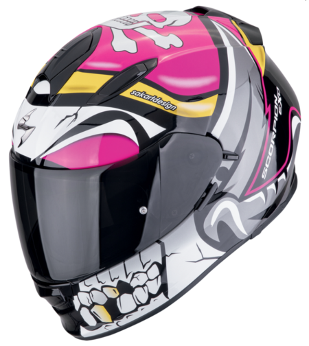 Каска SCORPION EXO-491 PIRATE Pink