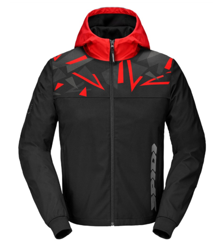 Текстилно мото яке SPIDI HOODIE EVO SPORT RED