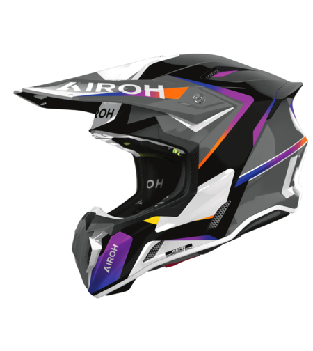 Мотокрос каска AIROH TWIST 3 HUSTLE GLOSS