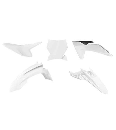 Комплект пластмаси RACETECH Plastic Kit (White) KTM SX 50 24-25