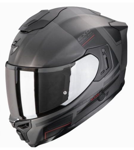 Каска SCORPION EXO-1500 AIR DUAL Matt Silver-Black