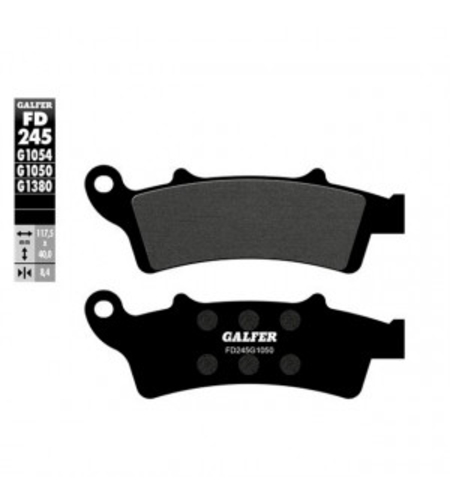 Предни мото накладки Galfer SEMI METAL FD245G1054