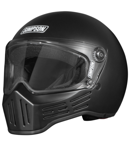 Каска SIMPSON M30 Matt Black