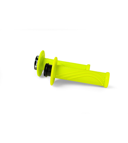 Ръкохватки RACETECH R20 Lock On Grips Wave Neon Yellow