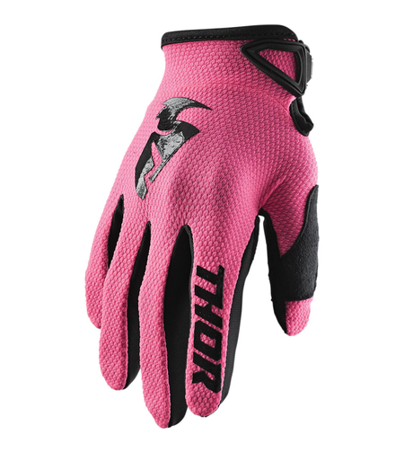 Дамски мотокрос ръкавици THOR WOMEN'S SECTOR PINK GLOVE
