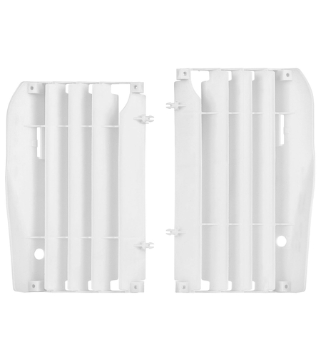 Преден предпазител за радиатор POLISPORT HONDA CRF250R (10-13) WHITE