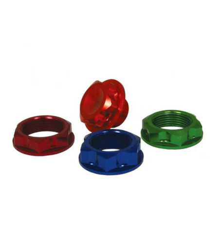 Болт за кормило RFX Pro Steering Stem Nut (Green) KXF250/450 04-21