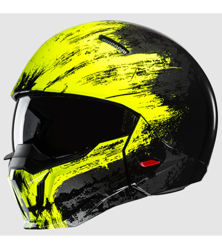 Каска HJC i20 FURIA BLACK/NEON YELLOW